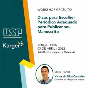 Folder do Webinar Dicas para escolher o periódico adequado para publicar seu manuscrito